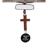 doyandader Mirror Hanging Decorations | Christian Religious Hanging Accessories for Home, Living Room, Bedroom and Church