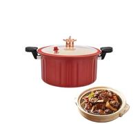 doyandader Non Stick Pots - Kitchen Pots for Cooking with Lids,Pressure Cooker Sauce Pan Kitchen Supplies for Electric Stove Frying Pasta Rice Soup Cooking Home Apartment