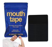 doyandader Nose Breathing Mouth Band | Sleep Strips - Pack of 30 Gentle Self Adhesive Snoring Strips for Mouth - Instant Relief from Snoring, Prevent Loud Snoring for