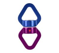 doyandader Rock Climbing Clips - 30kN Carabiner Clip | Locking Swivel Rope Devices Ring for Rescue Hiking Belt Boat Paracord Backpack Swing Gym Purse Rope Outdoor Bag