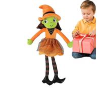 doyandader Witch Plush Doll | Lovely Stuffed Witch Doll for Halloween | Cute Soft Toy Lovely Decor for Indoor Offices Bed Sofa Living Room Party Girls
