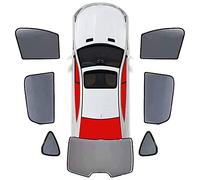 DOYEK Car Side Window Sunshades for V-W Tiguan 2018-2023, Mesh Shade Blind Covers Visor Sun Shade Block UV Rays Sunshield Protection Accessories,H/7 Wholecar