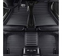 DOYEK Leather Car Floor Mats for Sko-da Karoq 2017-2022, Custom Auto Full Coverage Carpet All Weather Interior Waterproof Foot Pads,A/Black