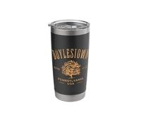 Doylestown Pennsylvania Vintage Distressed Design Souvenir Stainless Steel Insulated Tumbler