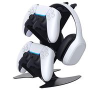 DOYO Controller Holder, Universal Gaming Controller Headset Stand for Xbox Series X/S Xbox One PC PS4 Switch, Metal Material Headphone Stand Controller Organizer for Gaming Accessories