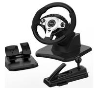 DOYO Steering Wheel PC, Racing Wheel 270/900° Car Sim Driving Gaming Wheel Dual-Motor Feedback Driving with Paddle Shifters, Gear Lever Bundle for Xbox Series X/S,PS3,PS4,PC,Xbox One,Xbox 360,Switch