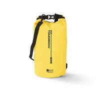 #DoYourOutdoor Dry Bag | Waterproof Backpack | Waterproof Bag & Pack Sack | 2L 5L 10L 20L 30L Dry Bag in 2 Styles and Many Colours | Ideal for Boat, Kayak, Fishing and Camping, Yellow, 20L, Vertical