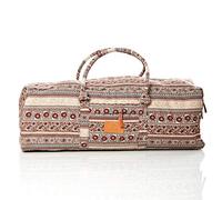 #DoYourYoga Full-Zip Extra Large Yoga Mat Tote Bag with Multi-Functional Storage Pockets for Sports Gym Pilates »Ghanpati« BrownStyle