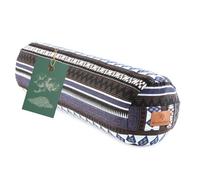 #DoYourYoga Round Yogabolster Krishna with Organic Spelt Husks - Meditation, Yin Yoga & Pilates Cushion - Washable 100% Cotton Cover - 68 x 22 cm/Style 11