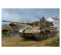 Doyusha Hobby Boss 084531 Pz.Kpfw.VI Sd.Kfz.182 Tiger II (Henschel 1944 Production) with Zimmerit Plastic Model Kit, Coloured