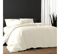 DOZ by SIJO 100% Viscose from Organic Bamboo Duvet Cover Set, 1 Duvet Cover and 2 Pillowcases, Buttery Soft, Cooling for Hot Sleepers, Silky Breathable, Oeko-TEX, High GSM (Ivory, Full/Queen 90"x90")