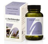 Doze & Dream Restful Sleep Supplement - 60 Capsules - Natural Herbal Support Tablets for Adults with Ashwagandha, Chamomile & Reishi - Herbal Support Pills for Better Rest & Calm Nights