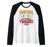 Dozen Day December Vibes 12.12 Funny Egg Celebration Tee Raglan Baseball Tee