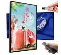 DOZPAL Digital Signage Display, 18.5''/21.5''/23.6''/27''/32''/43''/49'' LCD Screen Advertising Display Kiosk Auto AD Player for Restaruant Shopping Mall Marketing Business, Landscape/Portrait 27inch