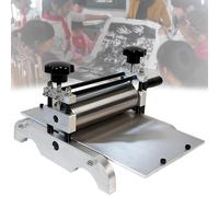 DOZPAL Tabletop Portable Slab Roller Engraving Press Tool Mini Letterpress Printmaking Machine Professional Printmaking Rubbing Machine for Woodblock Copperplate Prints