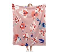 Dozrmey Blanket Unisex 30x40 Inch Pink Patterns, Ultra Soft Toddlers Flannel Plush Blankets for Boy Girl, Unisex Breathable Kids Blanket 30" x 40" for Gift Birthday Party#1