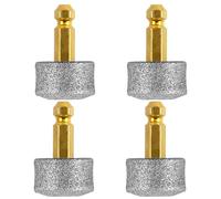 Dozylive 4PCS Dog Nail Grinder Replacement Heads 80 Mesh for Casfuy N10, N20, N30, Diamond Tip Dog Claw Grinder, Pet Claw Grinding Heads for Small, Medium and Large Dogs Cats