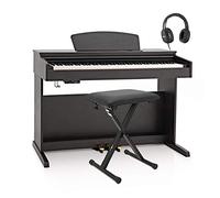 DP-10X Digital Piano by Gear4music + Accessory Pack, Matte Black