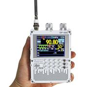 DP-666 TEF6686 Full Band DSP Radio, 2.8 Inch Touch Screen, Digital AM/FM/LW/MW/SW-RDS Shortwave Receiver with High Sensitivity, 5000mAh Battery, Firmware Upgrade (White)