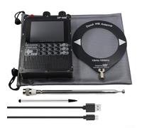 DP-666 TEF6686 Full Band Radio, 5000mAh Battery With RDS Display And Touch Screen, For Shortwave FM AM Listening And Travel(black2)