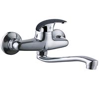 DP Bath Lirio- Wall hanging mixer tap (kitchen tap), silver