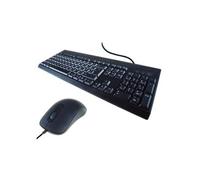 Dp Building Keyboard & Mouse Wired USB 24-0235 Black