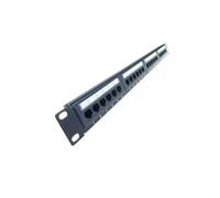 DP Building Systems 90-0060. Connector(s): RJ-45 Cable types supported: Cat5e. Mounting: Rack mounting Rack capacity: 1U Product colour: Black. Products per master (outer) case: 15 pc(s)