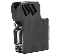 DP data Connector, 12 Mbit/s DP Plug Profibus Bus Connector Adapter Electronic Data Systems built-in grounding metal plate, 6ES7 972-0BB41-0XA0