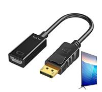 DP to PC Adapter, DP Adapter for Laptop, Computer Adapter - 4K Display Port Adapter Converter Laptop DP to Monitor PC Projector