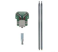 DP200 Portable Dipole Antenna PESA HF 7 54MHz Stainless Steel 200W Broadband Antenna with Adjustable Length and Directional Gain (14-54M version)