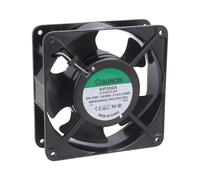 DP200A2123XST Fan: AC; axial; 230VAC; 120x120x38mm; 161m3/h(±10%); 44dBA; slide