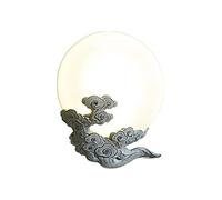 dP3sQ8mXjN Wall Sconces Retro Auspicious Cloud Shaped Decorative Wall Lamp Corridor Porch Lighting Fixtures Resin