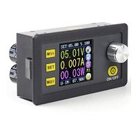 DP50V5A Programmable Control Power Supply Module Voltage Regulator, DC 6-55V to 0-50.00V Adjustable Step Down Converter Power Supply with Integrated Voltmeter Ammeter Color Display