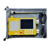 DP666 Radio With TEF6686 Chip For Full Band FM AM LW SW, 2 8 Inch Resistive Touchscreen, RDS Data Display, Multi Language Support, Digital Signal Processing, 5000mAH Battery(yellow)