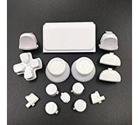 Dpad R1 L1 R2 L2 Trigger Button Thumbsticks for Sony PS4 Pro JDS040 JDM 040 Controller Dualshock 4 Pro White