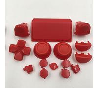 Dpad R1 L1 R2 L2 Trigger Button Thumbsticks for Sony PS4 Pro JDS040 JDM 040 Controller Dualshock 4 Pro Red
