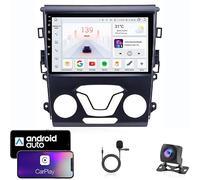 DPBXQ Double Din 9 Inch Android 15 Car Stereo for Mondeo 5 2014-2019 Bluetooth Car Radio Compatible Mobile Phone Mirror Link Steering Wheel Control FM/AM/RDS Backup Camera,8Core4G+WiFi6G+128G