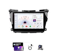 DPBXQ Double Din 9 Inch Android 15 Car Stereo for Nissan Murano 2015-2017 Bluetooth Car Radio Compatible Mobile Phone Mirror Link Steering Wheel Control FM/AM/RDS Backup Camera,4CoreWifi2G+64G