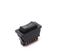 DPDT DC 12V 20A car power window switch 5-pin black(Without handle)