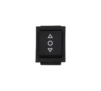 DPDT Rocker Switch 20A 6 Pin ON/Off/ON Maintained Toggle AC 250V 16A AC 125V 20A Black Plastic METALs Electrical Switch Compatible with for Car