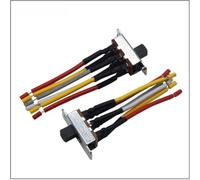 DPDT Toggle Switch with Wire Harness, 6 Pin 2 Position ON-ON 3A 250VAC, UL CUL Certified for Automotive Marine DIY Electrical Projects