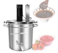 DPDZSW Automatic Food Mixer -Commercial Heating Jam Mixer with 4 Blade Stirring Scraper, for Making Jam, Sauce, Filling, Hot Pot Seasoning Bottom Soup Stirre 140L