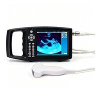DPDZSW Veterinary Ultrasound Scanner Kit, Portable Ultrasound Scanner Veterinary, Multi-Function Veterinary Ultrasound Machine, B-Ultrasound Scanner for Farm Animals Pig Goat Pregnancy ConvexProbe