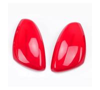 DPEDFVXVMR Door Mirror Cover Cap For Peugeot 208 2015-2019 For 2008 2014-2018 For 208GTI 2014 Car Rearview Mirror Cover Trims Side Door Case(Red)