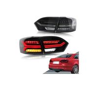 DPEDFVXVMR Fog Lamp Tail LampAssy 2Pcs For Jetta 2011-2014 For Sagitar 2012-2014 Car Rear Lamp Assembly W/Left Fog Light LED Tail Lights Taillight Assembly(Smoke)