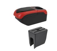 DPEDFVXVMR For Dacia For Spring Car Armrest Box Center Storage Box Internal Retrofit USB Charging Replacement Accessories Armrest Storage Box(S1 black-red 6USB)