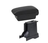 DPEDFVXVMR For Suzuki For Alto Car Interior Armrest Box Center Storage Box Dedicated Retrofit Accessories Armrest Storage Box(A 1 white line No USB)