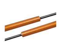 DPEDFVXVMR Gas Spring For Golf Mk2 1983-1992 Hatchback Gas Struts Lift Support Front Bonnet Modify Spring Shock Absorber Rod Hood Damper Tailgate Support Struts(Orange)