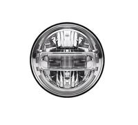 DPEDFVXVMR Headlight Cluster 1PCS H4 7Inch Round LED Headlamp DRL Vehicle Front Headlight For Wrangler JK For Lada For Niva 4x4 For Suzuki For Samurai SJ410 Front Headlamp Housing Unit
