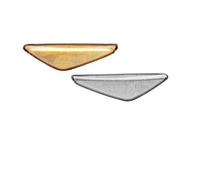 DPEDFVXVMR Ndicator Light 2PCS For E46 2D 2003-2006 325Ci 330Ci Coupe Convertible Dynamic LED Side Marker Lights Turn Signal Blinker Indicator Lamp Indicator Lamp(Clear,Normal flash)